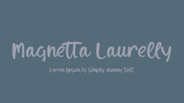 Magnetta Laurelly Font
