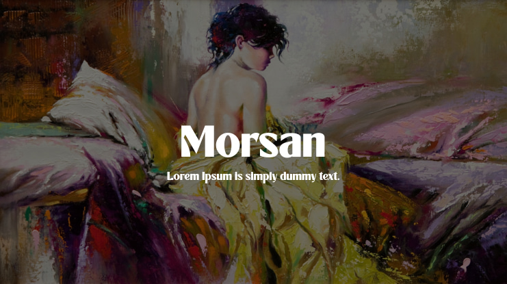 Morsan Font