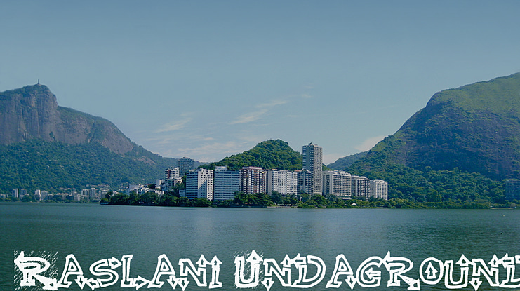 Raslani Undaground Font