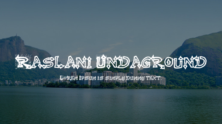 Raslani Undaground Font
