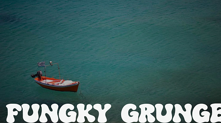 FUNGKY GRUNGE Font