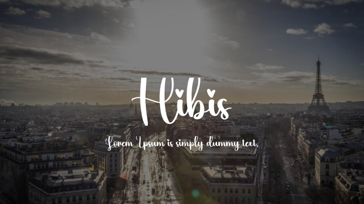 Hibis Font