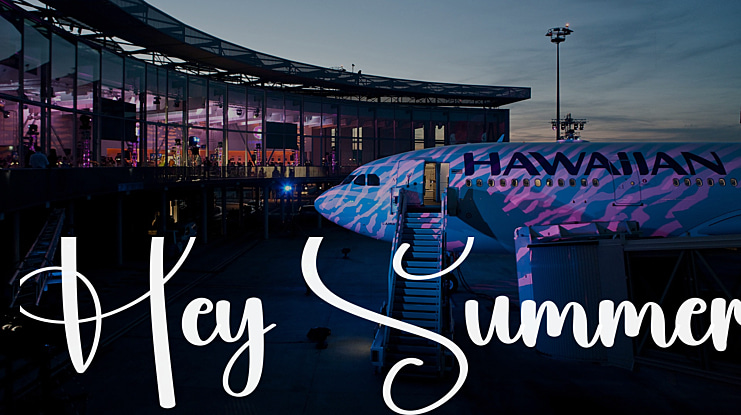 Hey Summer Font