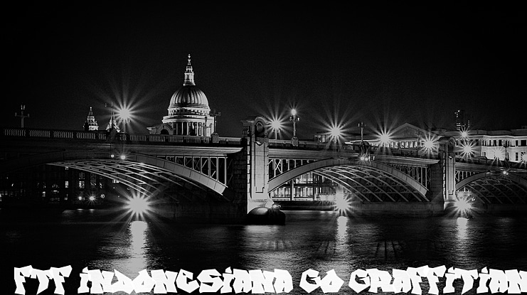 FTF Indonesiana Go Graffitiana Font Family