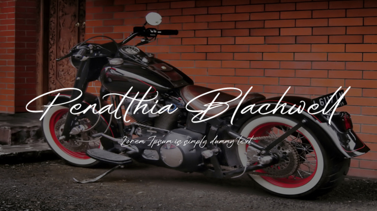 Penatthia Blackwell Font
