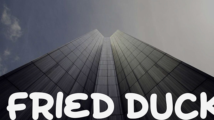 Fried Duck Font