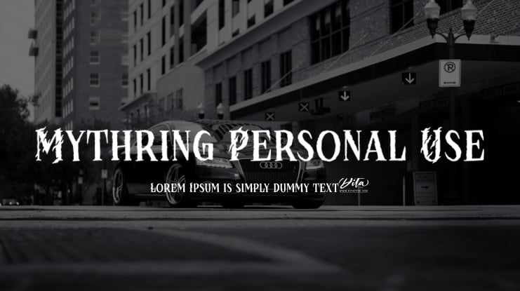 Mythring Personal Use Font