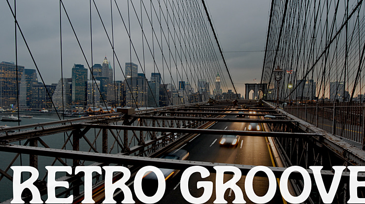 Retro Groove Font