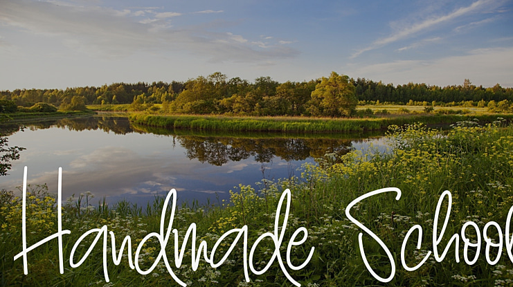 Handmade School Font