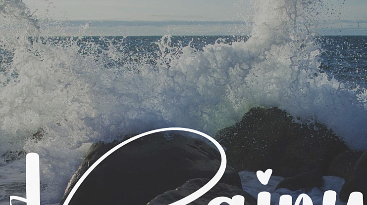Rainy Font