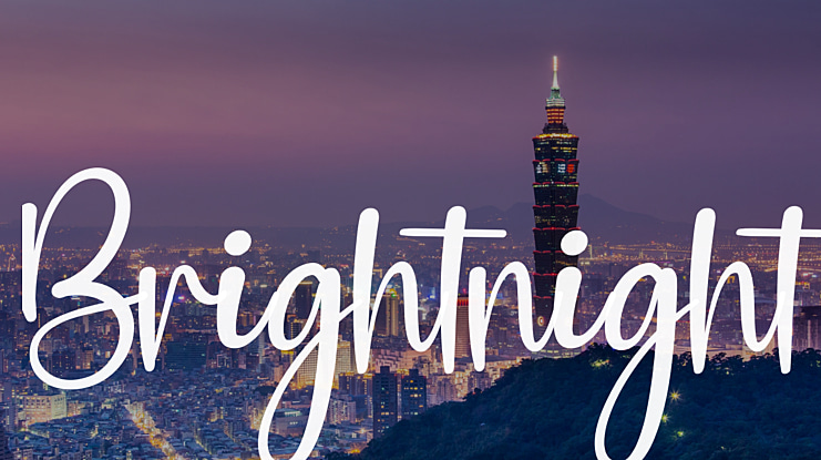 Brightnight Font
