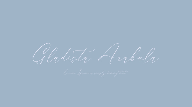 Gladista Arabela Font