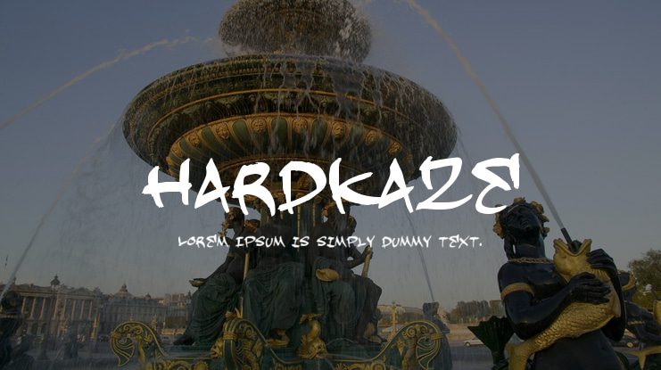 Hardkaze Font