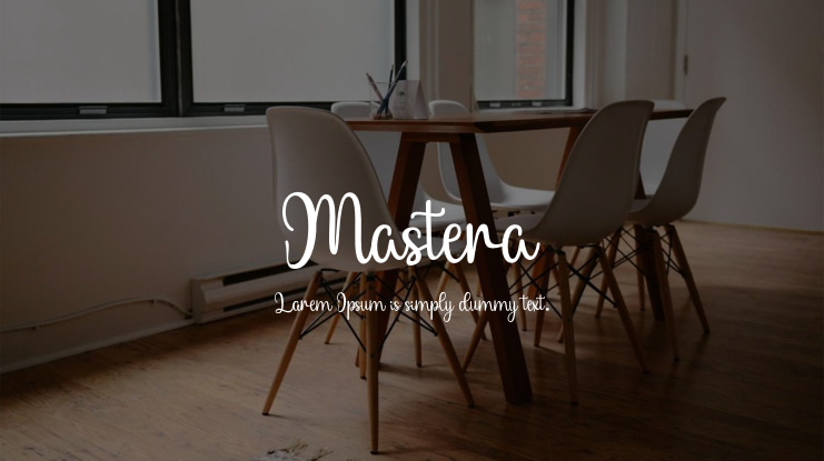 Mastera Font