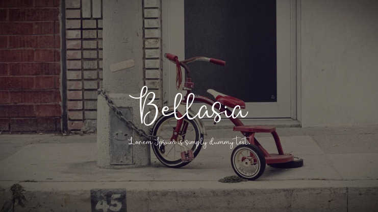 Bellasia Font