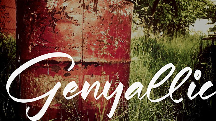 Genyallic Font