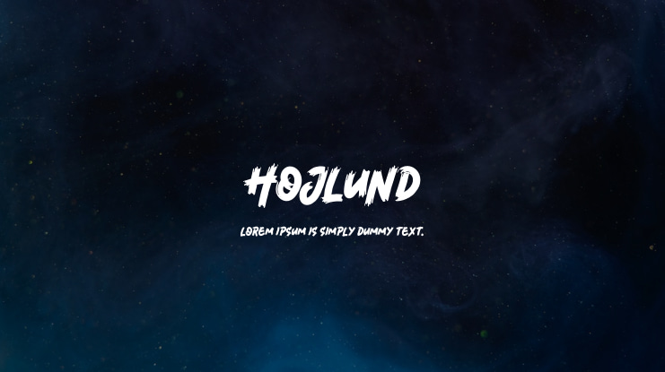 Hojlund Font