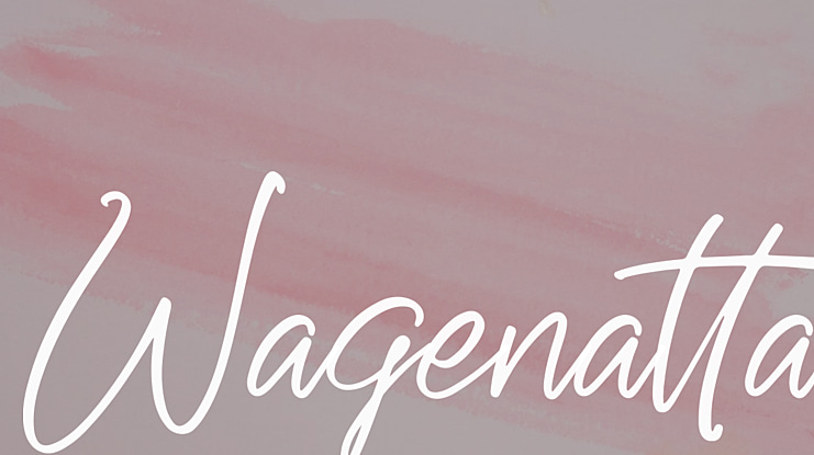 Wagenatta Font