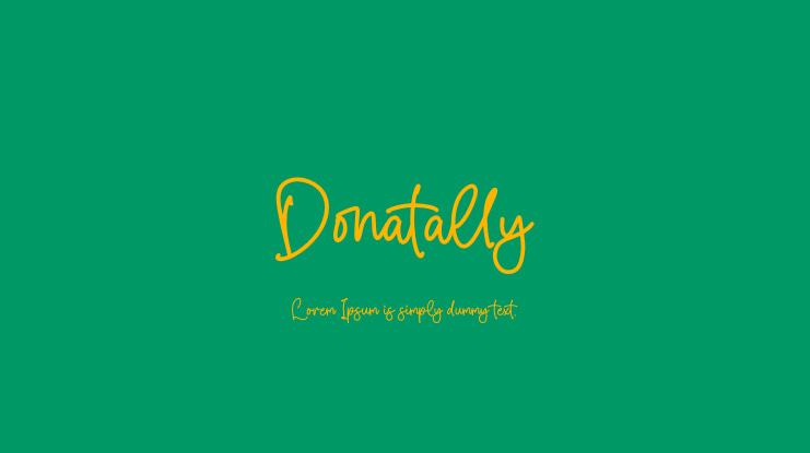 Donatally Font