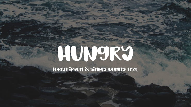 Hungry Font