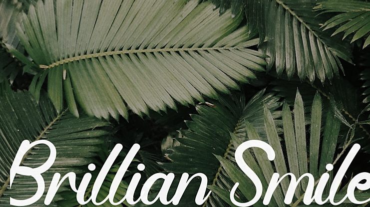 Brillian Smile Font