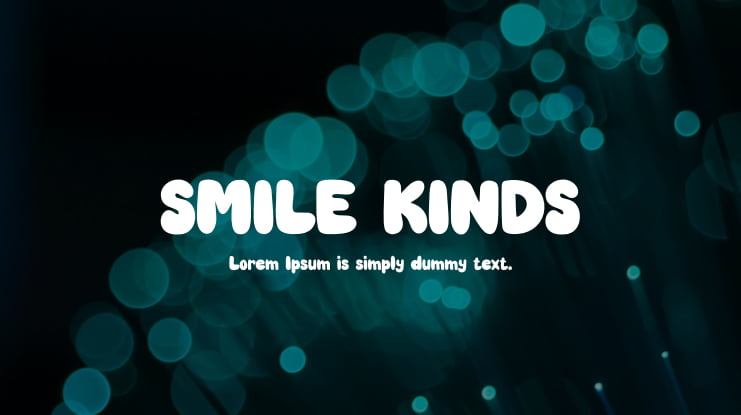 SMILE KINDS Font