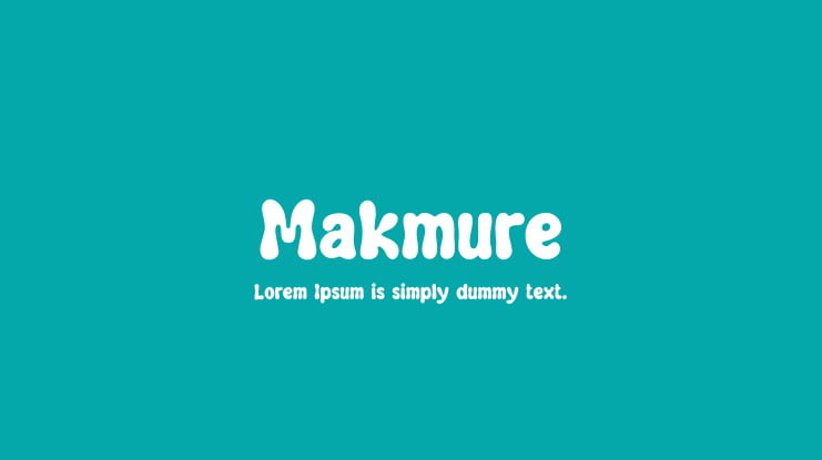 Makmure Font