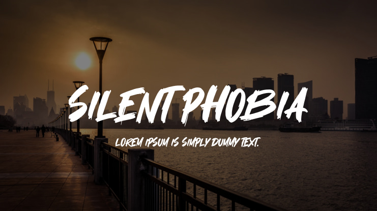 Silent Phobia Font
