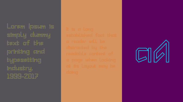 Betronix line Font Family