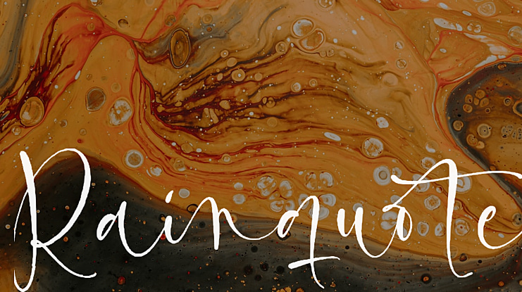 Rainquote Font