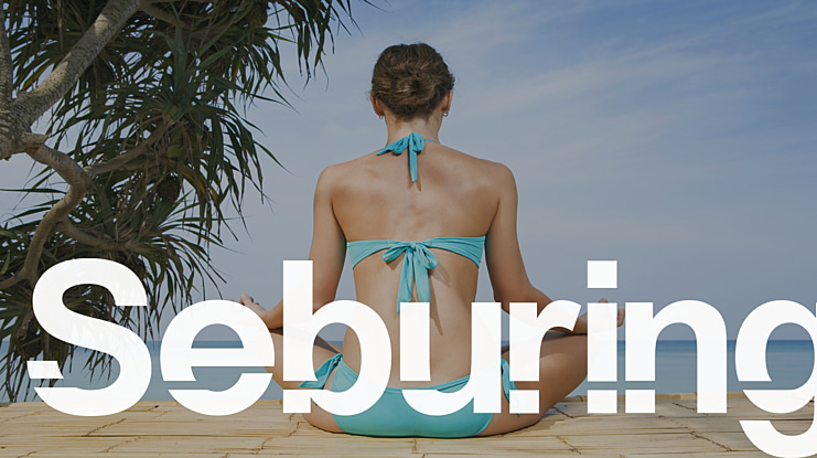 Seburing Font Family