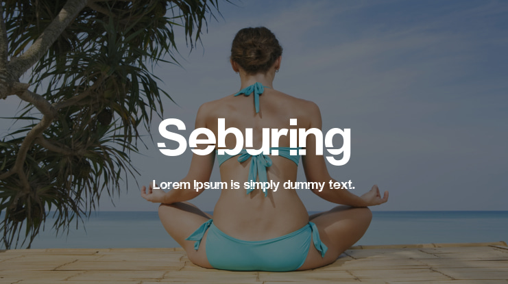 Seburing Font Family