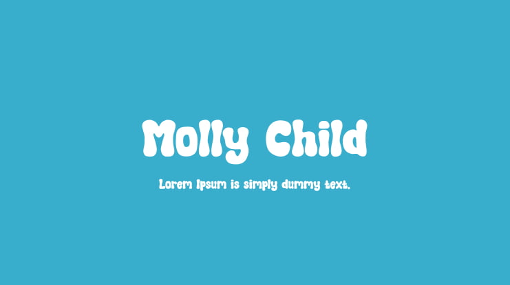 Molly Child Font