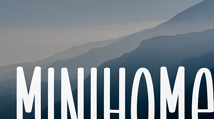 Minihome Font