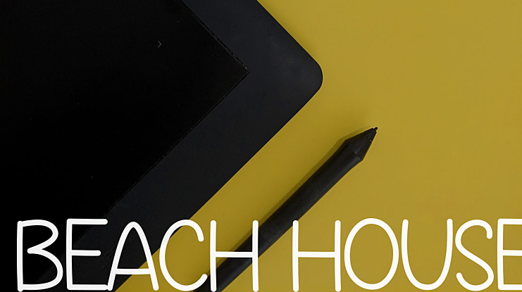 Beach House Font