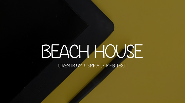 Beach House Font