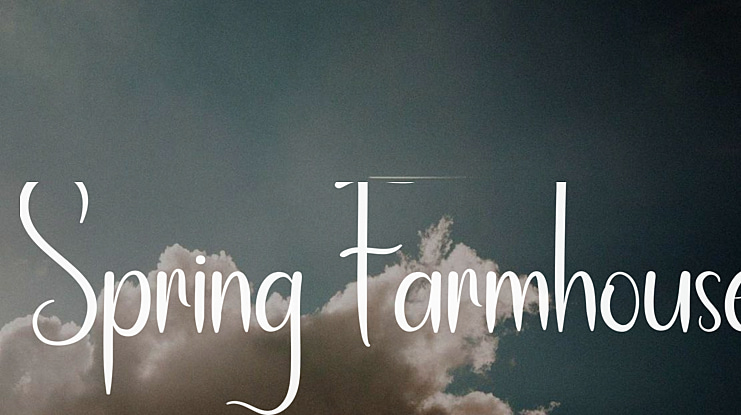 Spring Farmhouse Font