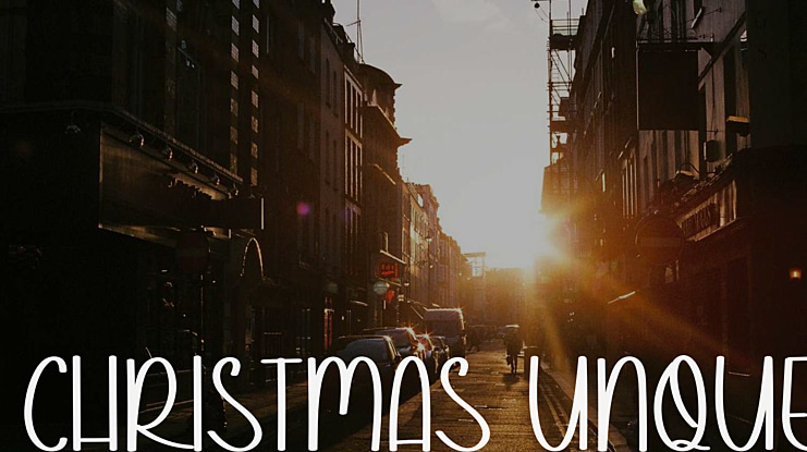 Christmas Unque Font