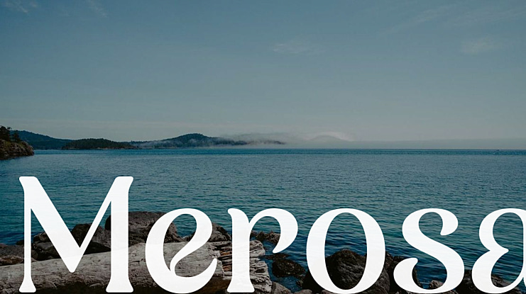Merosa Font Family