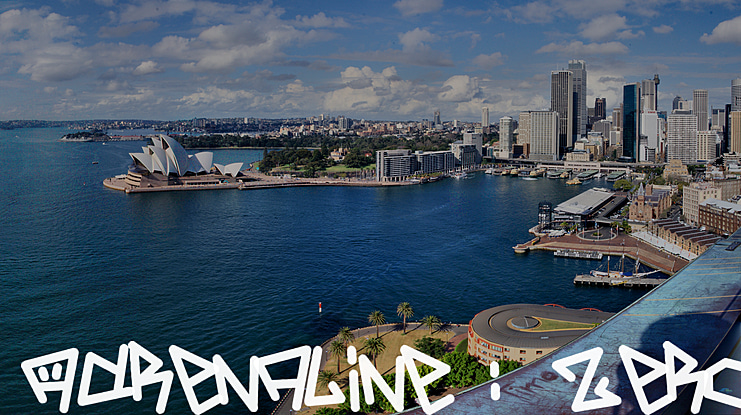 Adrenaline : Zero Font