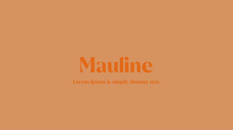 Mauline Font