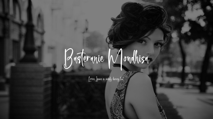 Basteranie Mondhisa Font