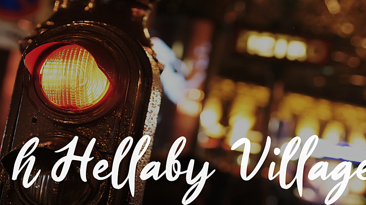 h Hellaby Village Font