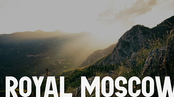 ROYAL MOSCOW Font