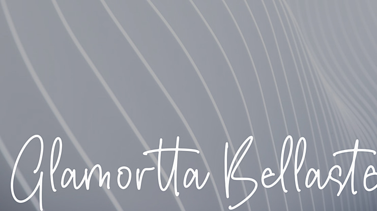 Glamortta Bellaste Font