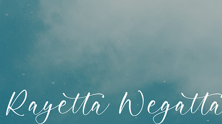 Rayetta Wegatta Font