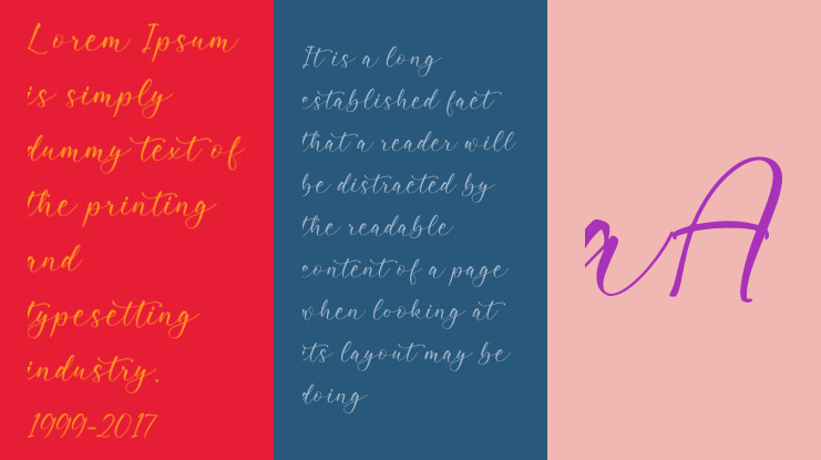 Rayetta Wegatta Font