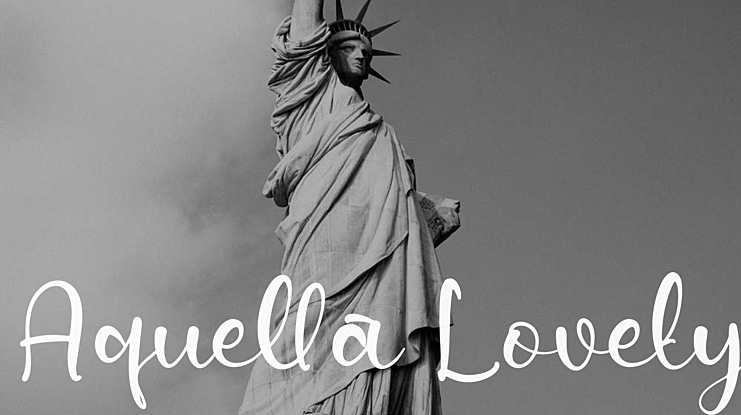 Aquella Lovely Font