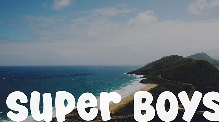 Super Boys Font