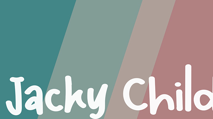 Jacky Child Font